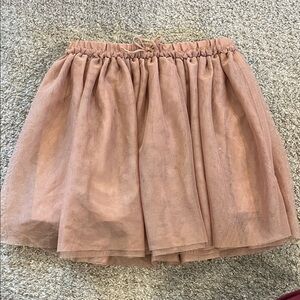 H&M Shimmering Rose Tulle Skirt